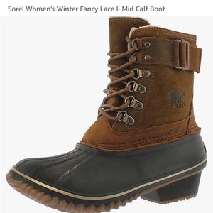 Sorel Fancy II Waterproof Women’s Snow Rain Winter Boot Size 7 EUC